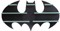Batman polica na vystavenie fluorescenčných figúrok