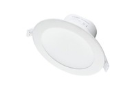 Okrúhle LED stropné svietidlo 8W IP65, zápustné