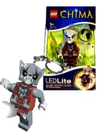 LEGO THE CHIMA KEYRING figúrka WORRIZ LED baterka