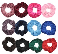 SCRUNCHIES HAIR RUNCHIES VELVET 12 KS 24H