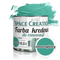 Kriedová farba 0,5l. Kriedové farby Space Creation