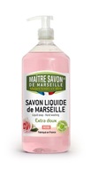 MAITRE DE SAVON RUŽOVÉ MYDLO Z MARSEILLE 1000ML