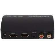 Extraktor zvuku HDMI 4K HDR SPDIF RCA stereo HDCP