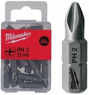 MILWAUKEE BIT LONG LIFE PH2 25mm 25