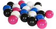 Farebné BALLS SUCHÉ BAZÉNOVÉ BALLY 80 ks, 8 cm, 4 farby