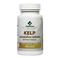 KELP 500 mg EXTRAKT 120 tabliet ÚČINNÝ JÓD ŠTÍTNEJ ŽĽÁZY