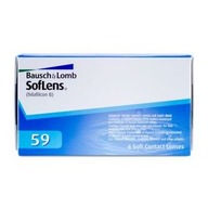 Výkon kontaktných šošoviek Soflens 59 Bausch&Lomb: -10,0 až +6,0