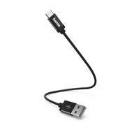 HAMA Nabíjací/Dátový USB Type-C 0,2 m ČIERNA