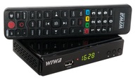 dekodér tuner DVB-T DVB-T2 STB WIWA H265 HEVC h265