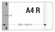 OBÁLKY NA UČEBNICE (10 ks) výška knihy 30.3