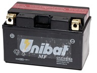 BATÉRIA UNIBAT CTZ10S-BS 8,6Ah 190A YTZ10S-BS