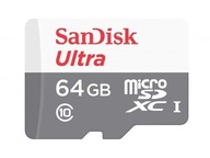 Pamäťová karta SanDisk 64GB microSDHC Ultra 80MB/s