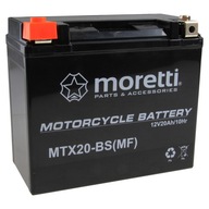 BATÉRIA GÉLOVÁ MTX20-BS YTX20-BS 18Ah 12V