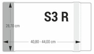 OBÁLKY NA UČEBNICE (10 ks) výška knihy 28,7 cm