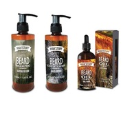 Man'stuff Beard Set Oil Shampoo Conditioner