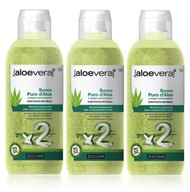 Šťava z aloe s dužinou z aloe 3x1000ml 100% čistá