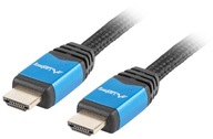 Lanberg Premium 3m HDMI 2.0 4K medený opletený kábel