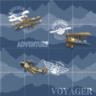 Tapeta Navy Airplanes Vintage Biplanes 5415