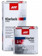 LAK Klarlack S Pro 2:1 5L + TUŽIDLO 2,5L- APP