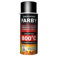 Hansa žiaruvzdorná farba 400ml 910 čierny krb