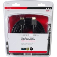 HDMI-HDMI 10m 2.0 3D ARC 4K UHD/HDR 18Gbps kvalita Vivanco W-wa