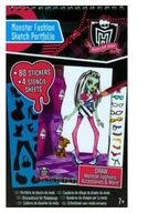 Sada originálnych nálepiek Monster High Sketchbook