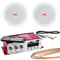 STROPNÝ ZVUK JVC KÚPEĽŇOVÉ RÁDIO MP3 USB