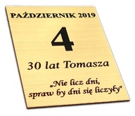 6x8 tanier, venovanie, kalendárová strana, GRAVÍRKA