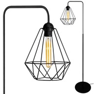 MÓDNA STOJAJÚCA STOJNÁ LAMPA DRUCIAK LOFT EDISON