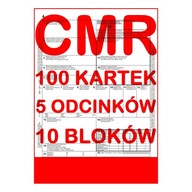 CMR International formy 100 listov/5 sekcií/10 ks