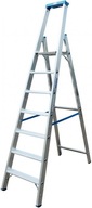 Krause skladový rebrík pre domácnosť (6 schodov + plošina)