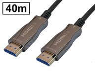 HDMI-HDMI v2.0 4K/60Hz optický kábel MAXTRACK 40m