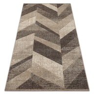 ŁUSZCZÓW FEEL KOBERCE 120x170 HERRINGBONE béžová #MO009