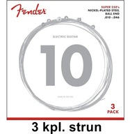 3 PACK /// FENDER 250R elektrické struny 10-46