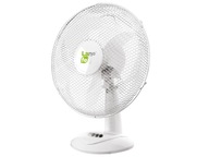 VENTILÁTOR STOJACÍ STOLNÝ VENTILÁTOR 40 cm Biela