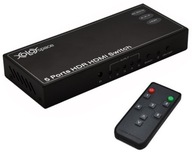 HDMI Switch 5x1 HDR 4K HDCP 2.2! DIAĽKOVÝ