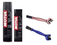 MOTUL Grease C2 čistič C1 reťazová kefa 0,4