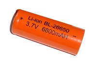 26650 6800 mAh 3,7V LI-ION batéria