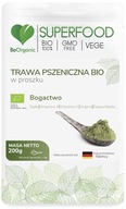 BeOrganic PŠENIČNÁ TRÁVA Bio 200g Superfood