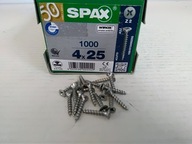 Spax skrutky 4x25 1000ks WIROX 4CUT TX Z2