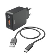 Rýchla USB nabíjačka Hama USB-C 19,5 W QC3.0