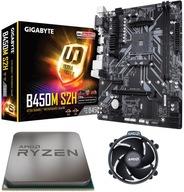 RYZEN 7 3800X 4,5 GHz + Gigabyte B450M S2H AM4 DDR4