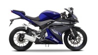 Yamaha YZF R125 samolepky dyha 2014 GREY GLOSSY