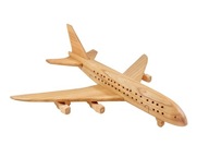 DREVENÉ LIETADLO Drevený model lietadla Airbus