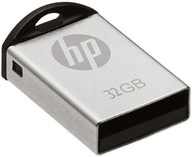 MALÝ flash disk 32 GB HP PNY HPFD222W-32 KRÁTKY KOV