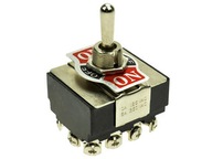 KN3B-403 vypínač ON-OFF-ON 10A 250V 12pin