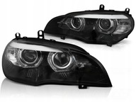 BMW X5 E70 LAMPY 07-10R LED krúžky 3D DENNÝ XENÓN