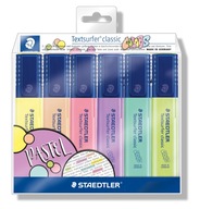 Pastelové zvýrazňovače Staedtler 6 farieb Pastelové puzdro