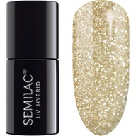 260 SEMILAC HYBRID POLISH PLATINUM GOLD 7ML