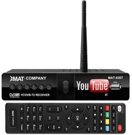 DEKODÉR POZEMNÝ TV TUNER HD DVB-T DVB-T2 / WiFi